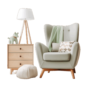 Sofa with Cabriole Leg
